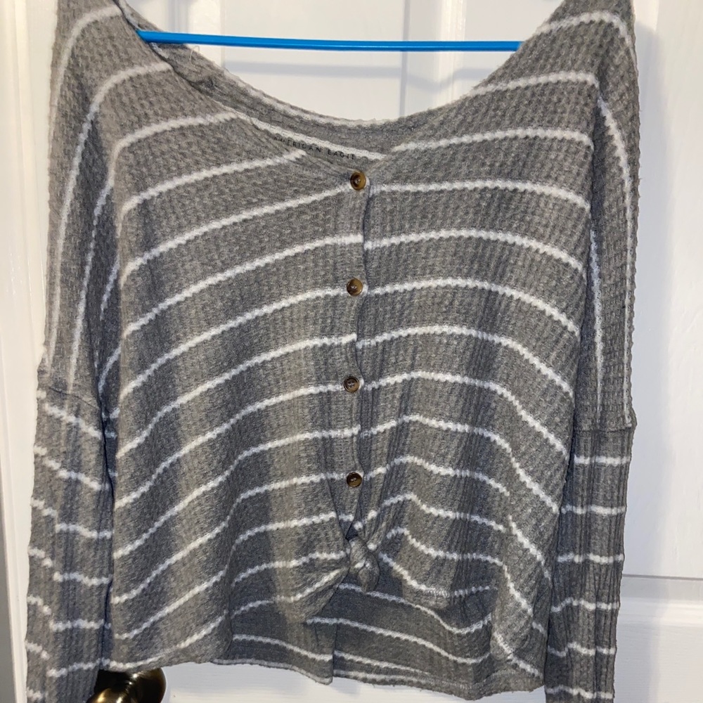 American Eagle long sleeve knit top